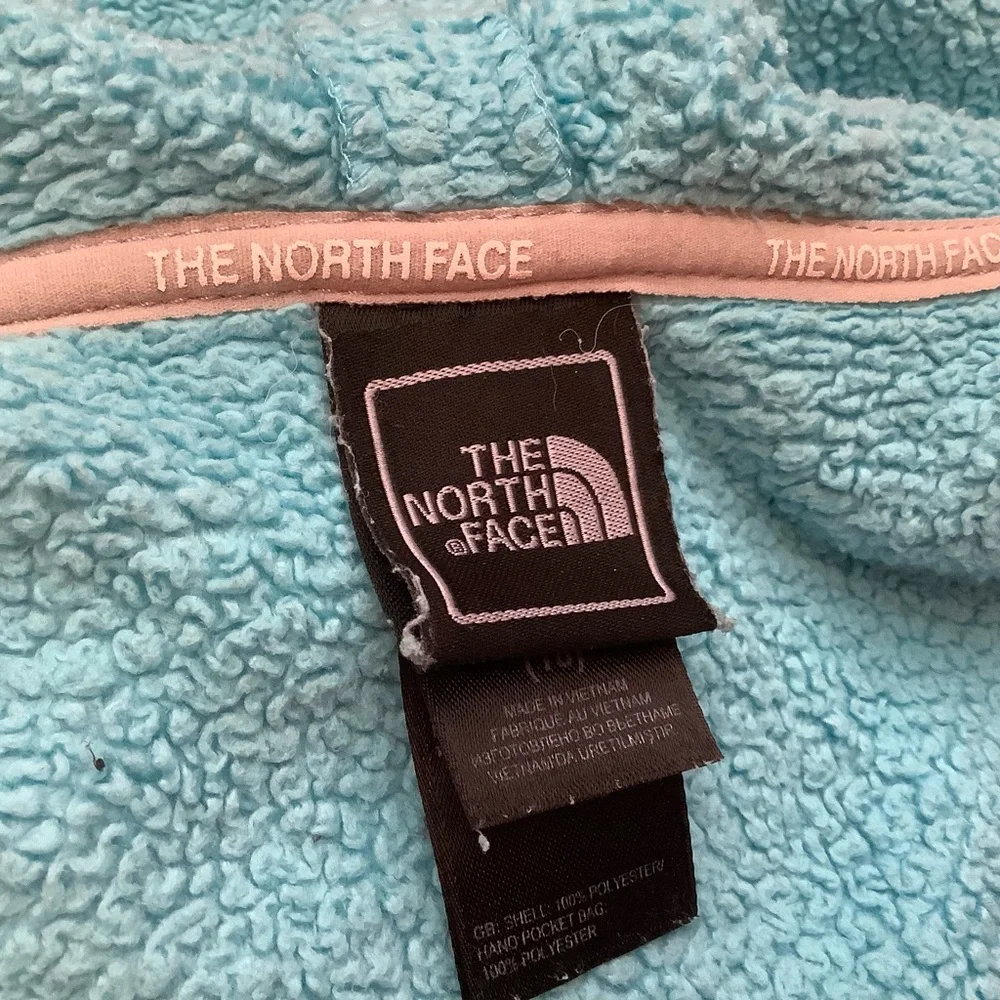 The North Face stay warm